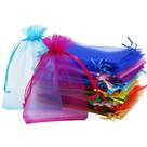 Bolsas de presente SumDirect 110 unidades, 10 x 15 cm, organza, cordão Bolsas de presente SumDirect 110 unidades, 10 x 15 cm, organza, cordão