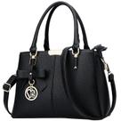 Bolsas e bolsas KKXIU Top Handle Satchel Shoulder Black Bolsas e bolsas KKXIU Top Handle Satchel Shoulder Black