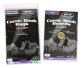 Bolsas e placas de apoio para quadrinhos BCW Silver Age (100)