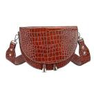 Bolsas femininas bolsa crossbody bolsas de sela bolsas de ombro de couro macio para senhoras bolsas de ombro marrom
