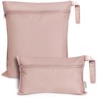 Bolsas impermeables haakaa para pañales de bebé, 2 unidades, color rosa