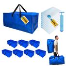 Bolsas móveis MattEasy, pacote com 16 unidades, pesadas, com armazenamento a vácuo Bolsas móveis MattEasy, pacote com 16 unidades, pesadas, com armazenamento a vácuo