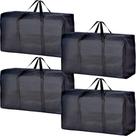 Bolsas móveis Vioetry Extra Large com zíperes e alças de transporte