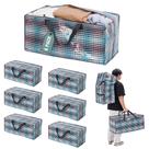 Bolsas móveis WORKPRO, pacote com 6, extra grandes, com zíperes e alças Bolsas móveis WORKPRO, pacote com 6, extra grandes, com zíperes e alças