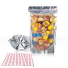 Bolsas Mylar BELLE KR 3x5 para doces liofilizados, pacote com 100