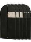 Bolsas Perber de 43 cm para guardar armários, pretas (5 pacotes)