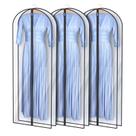 Bolsas sociais Univivi para vestidos de 165 cm, roupa transparente, pacote com 3