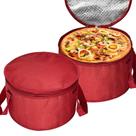 Bolsas Térmicas para Almoço Yalin 2 Unidades 32x20 cm Isoladas Vermelhas