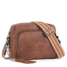 Bolsas tiracolo CLUCI Trendy Vegan Leather Femininas Pretas