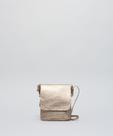 Bolsinha Duo Zip - Prata Velho