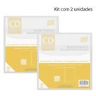Bolso Adesivo para CD/DVD (kit com 2 pacotes de 5 un)