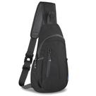 Bolso bandolera TITECOUGO Z1 de lona negra ligera de nylon Bolso bandolera TITECOUGO Z1 de lona negra ligera de nylon