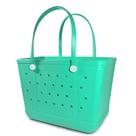 Bolso de Playa Uwyriwooq de Goma Extra Grande Impermeable Verde