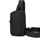 Bolso Pecho Sritob Mini para Hombre Negro Oxford Impermeable