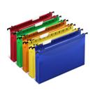 Bolsos de arquivo Staples Poly Expanding Hanging Letter, pacote com 5