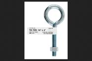 Bolt Eye Closed Hampton 3/8" x 10 cm zincado