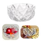Bolw 270ml Para Petiscos, Pote Para Sobremesa Servir em Cristal Diamond 11cm Lyor Mesa Posta