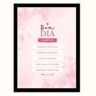 "Bom dia Lembretes Aprenda algo novo".Quadro Decorativo "Bom dia Lembretes Aprenda algo novo".Quadro Decorativo