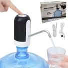Bomba automatica para galao de agua de 10 e 20l recarregavel cabo usb 13cm