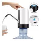 Bomba automatica para galao de agua de 10 e 20l recarregavel com cabo usb 13cm