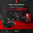 Bomba D Água Periférica Rotor Bronze Ultrapress 1/2cv Komeco