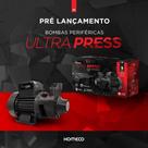 Bomba D Água Periférica Rotor Bronze Ultrapress 1cv Komeco