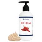Bomba de 250 ml de creme quente Zatural Organic Cellulite Muscle Rub