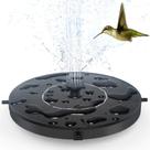 Bomba de água flutuante de fonte solar AUTGA para banho de pássaros Bomba de água flutuante de fonte solar AUTGA para banho de pássaros