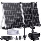 Bomba de água POPOSOAP 55W Solar 480GPH Proteção contra funcionamento a seco
