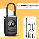 Bomba De Ar Calibrador Compressor Encher Pneu Carro Bike - Enviamos no mesmo dia