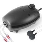 Bomba de ar de aquário HITOP Dual Outlets Whisper para 75-380L
