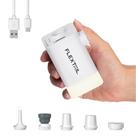 Bomba de ar FLEXTAILGEAR MP2 Plus 4.5kPa com luz LED 4800mAh
