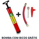 Bomba De Ar Manual Com Bico Mangueira Encher Bola Basquete Futebol Volei Pneus De Bike Boias Infláve