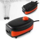 Bomba de Ar para Aquário FEDOUR 4W/5W - Saídas Duplas para Tanques de até 200 Galões