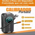 Bomba De Ar Portátil Compressor Pneu Carro Moto Eletrônicos Emergências Veículos Carga Bateria