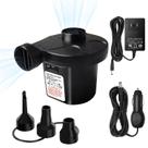 Bomba de ar QEOCP elétrica para insufláveis com 3 bicos 50W