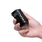 Bomba de bicicleta CYCPLUS Tiny AS2 PRO com medidor elétrico de 120 PSI
