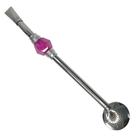 Bomba de Chimarrão Pedra Sextavada Rosa 24cm Inox Com Rosca Bomba de Chimarrão Pedra Sextavada Rosa 24cm Inox Com Rosca