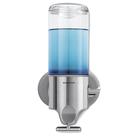Bomba de chuveiro simplehuman Single Wall Mount 450ml em aço inoxidável