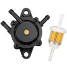 Bomba de combustível Tecreddy compatível com Briggs and Stratton 808656 808492 491922 Mikuni Cub Cadet Kohler 17HP-25 HP John Deere Kawasaki Yamaha Golf Cart Cortador de grama Bomba de combustível a vácuo