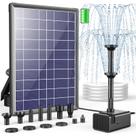 Bomba de Fonte Solar Antfraer 8W com Bateria de 3600 mAh Bomba de Fonte Solar Antfraer 8W com Bateria de 3600 mAh