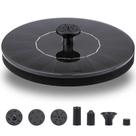 Bomba de fonte solar LAWOHO 1.5W para banho de pássaros, lagoa, jardim