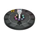 Bomba De Fonte Solar LED De 6.5W Com Luzes Para Decoração De Jardim, Banho De Pássaros E Piscina Com Bomba De Fonte Solar LED De 6.5W Com Luzes Para Decoração De Jardim, Banho De Pássaros E Piscina Com
