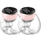 Bomba de leite portátil NanaLazy elétrica portátil 180mL rosa