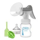 Bomba de mama Dr. Brown's Manual com protetor e mamadeira SoftShape
