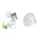 Bomba de mama Dr. Brown's Manual com SoftShape Shield 150 mL com frasco