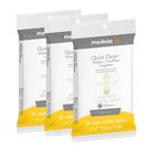 Bomba de mama e toalhetes acessórios Medela Quick Clean 90ct x3