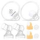 Bomba de mama Maymom 2X pequena de duas peças com válvula para Medela Bomba de mama Maymom 2X pequena de duas peças com válvula para Medela