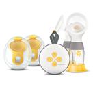 Bomba de mama Medela Swing Maxi com copos e escudos vestíveis