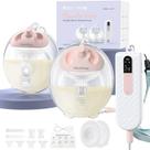 Bomba de mama Momfree K3 atualizada, vestível com tela LED de 180 ml